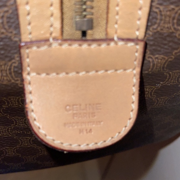 BEAUTIFUL CELINE BOSTON MACADAM BAG CIRCA 1990’s - Picture 7 of 14